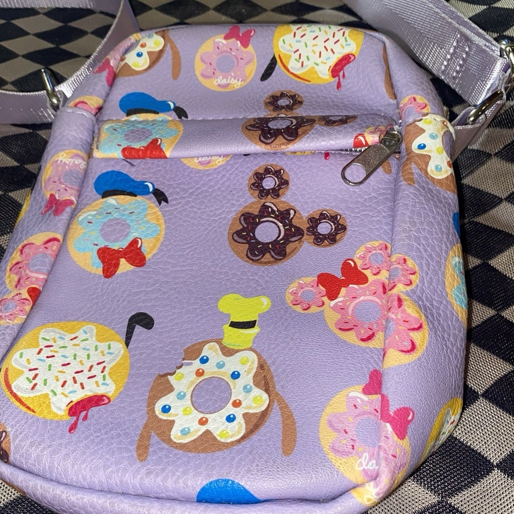 Buckle Down Disney characters Donut crossbody‎ purse bag - Picture 2 of 9